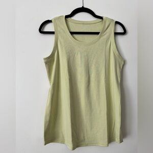 J. Jill Pima Back Pleat Tank Top